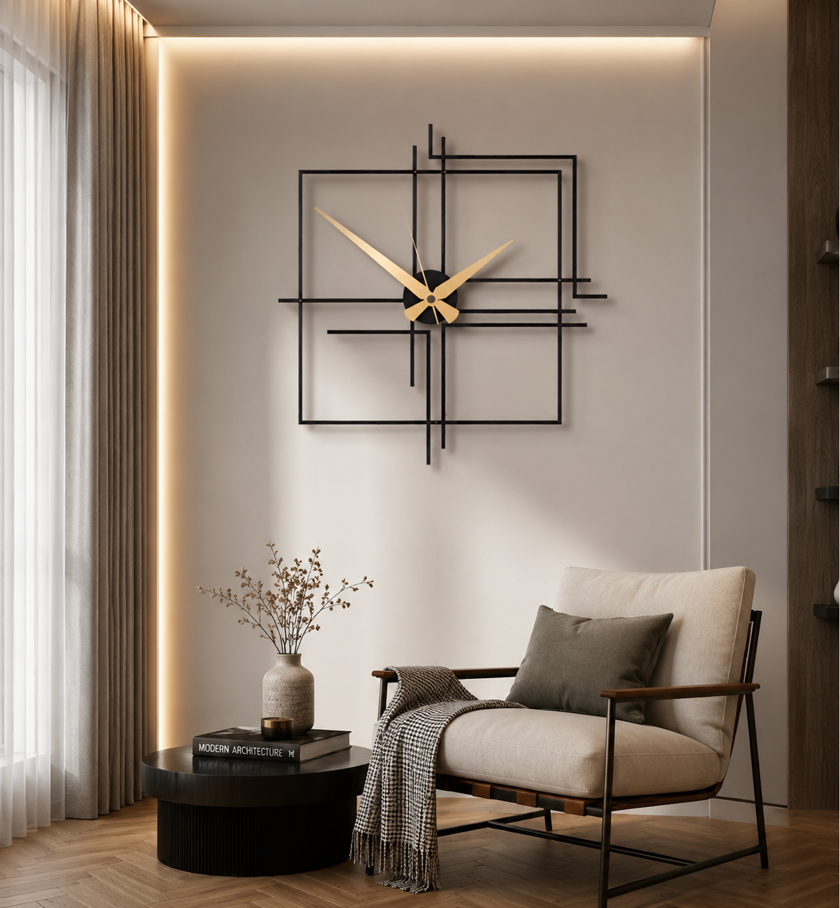 ساعت دیواری کد ۲۸۲ تمام فلز